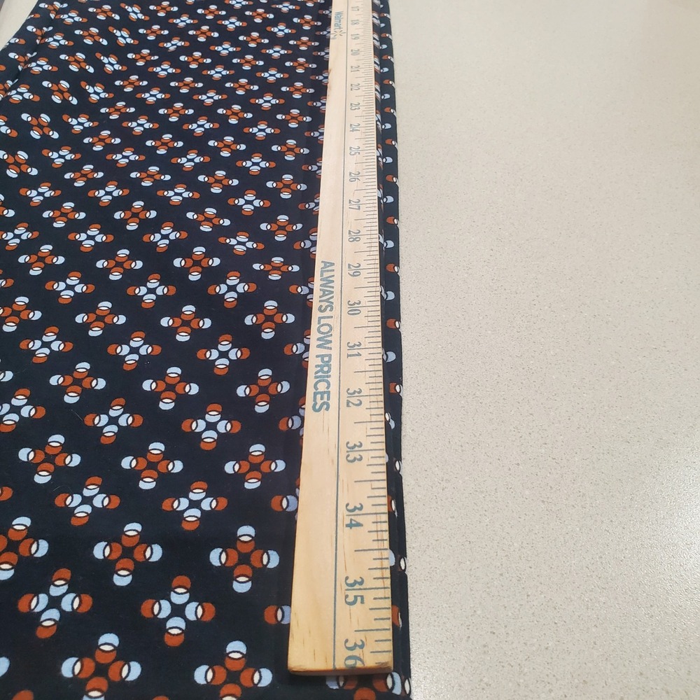 Maeve by Anthropologie The Colette Cropped WideLeg Pants Geometric Print Size 26 - Picture 7 of 11